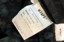 経堂) ダブルタップス WTAPS 21SS ナイトビジョン レオパード 開襟 オープンカラー 半袖 シャツ サイズX02 グリーン_画像8