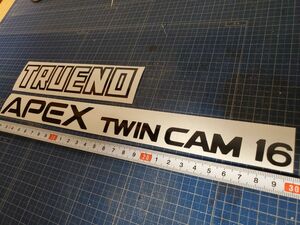 【送料無料!!】AE86トレノ 前期リアゲートステッカー 