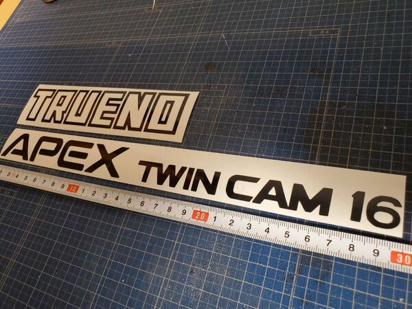 【送料無料!!】AE86トレノ 前期リアゲートステッカー