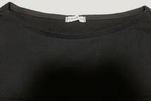美品 ドゥ ファミリィ 7分袖 ナンバリング シャツ ブラック/黒 6743 M プルオーバー カットソー Tシャツ 綿100 DO FAMILY ドゥファミリー_画像3