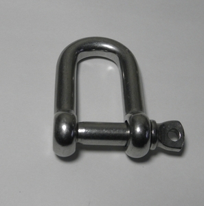  prompt decision 280 jpy * stainless steel shackle M8 D type 8mm* postage 140 jpy ..
