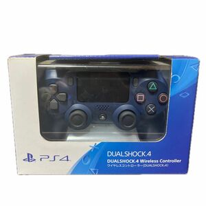  ワイヤレスコントローラーPS4 （DUALSHOCK4ミッドナイト・ブルー CUH-ZCT2J22 SONY 