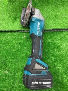 ○B8781 makita マキタ 18V 充電式 ディスクグラインダ 100mm GA404DN○