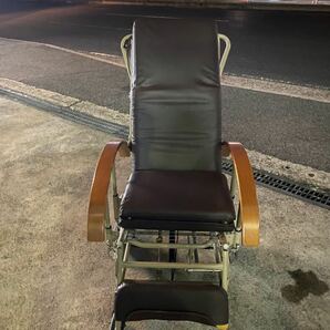 ○I8536 タヒラ フルリクライニング 車椅子 車イス FC-110○の画像2