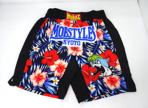 MOBSTYLES × Kyoto Daisaku битва шорты / шорты для серфинга ALOHA рисунок сотрудничество товары 