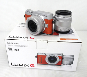 Panasonic パナソニック LUMIX G デジタルカメラ DC-GF10WA /G VARIO 1：4.0-5.6 35-100mm ASPH/G VARIO 1:3.5-5.6 12-32mm ASPH レンズ2点