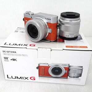 Panasonic パナソニック LUMIX G デジタルカメラ DC-GF10WA /G VARIO 1：4.0-5.6 35-100mm ASPH/G VARIO 1:3.5-5.6 12-32mm ASPH レンズ2点の画像1