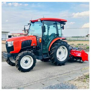 ** Kubota tractor ** SL 54**54 horse power ** period of use 551h ** wide cabin ** high speed ** Nipro rotary SX 2010H attaching **