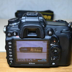 Nikon D7000 レンズ２本 Nikon AF-S 18-70mm SIGMA望遠AF 70-300mm 充電池 充電器 ストラップの画像3