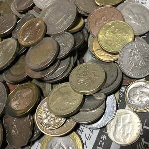 1円スタート。外貨/外国コイン/古銭/硬貨など まとめ売り 約1.1kgの画像4