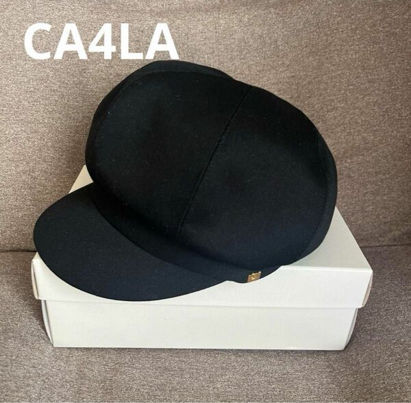 【美品】カシラ CA4LA 帽子 キャスケット ハット
