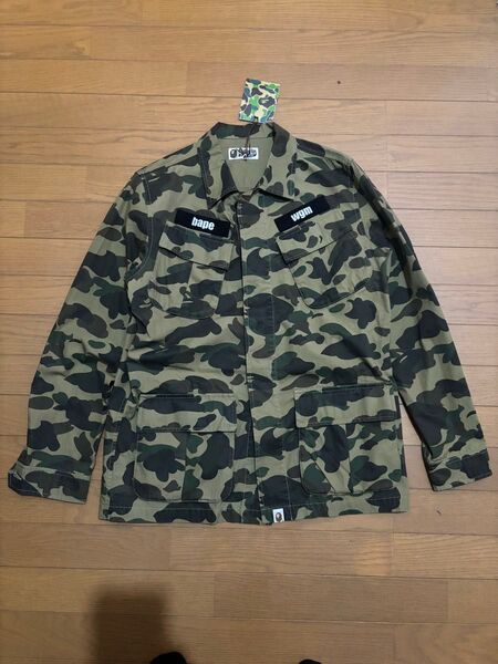 BAPE 1ST CAMO SHIRT コーチジャケット