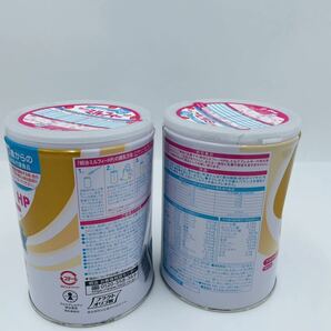 【未開封2缶】明治ミルフィーHP 850g 缶凹み有 期限2025年10.11月 粉ミルク ミルクアレルギーの画像2