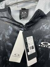 【未使用タグ付】OAKLEY(オークリー)サイズ140 ラッシュガード JACKET ENHANCE KNIT HOODY JKT YTR 5.0 ライトパーカー_画像3