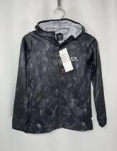 【未使用タグ付】OAKLEY(オークリー)サイズ140 ラッシュガード JACKET ENHANCE KNIT HOODY JKT YTR 5.0 ライトパーカー_画像2