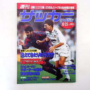 サッカーマガジン 1995年10月25日号／ヴェルディ インタビュー◎ニカノール フューチャーズ 2002年W杯 林健太郎 北澤豪 どうなるJ'96