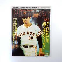 Number 1985年10月5日号◎がんばれ江川卓/ビートたけし/山藤章二/林真理子/中森明夫 高橋春男 投手年齢研究 遠藤一彦 11連勝軌跡 ナンバー_画像1