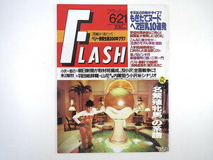 FLASH 1994年6月21日号／小沢一郎 梅田みか NHK受信料 北京モデル学校 RAMPO 雛形あきこ 遠峯ありさ 名繁殖牝馬の系譜 フラッシュ