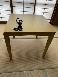 * dining kotatsu table [80cm×80cm square high type ]. kotatsu quilt * pick up only *