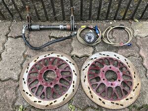 GS750 Impulse disk rotor brake that time thing rear mesh master shaft SUZUKI Suzuki original 