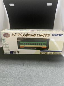 新品未開封 鉄道コレクション 鉄コレ とさでん交通200形 210号車 B ジオラマ用品