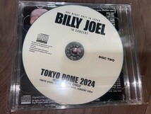 メーカー完売　BILLY JOEL TOKYO DOME 2024　ORIGINAL IN EAR MONITOR RECORDING　新品未開封　プレス盤　ＣＤ 2枚組　ボーナスCDR 2枚付_画像5