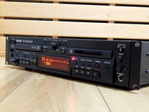 ★01 完動美品 稼働時間極少 TASCAM MD-CD1BMK3 バランス装備 2013年業務用MDLP/CD複合機 取説/電源コード/新品MD付 ★_画像7