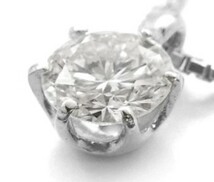 【格安】 D～F 大粒 ダイヤモンド ネックレス 0.4ct pt900 最高級品質 限定出品 pt850 天然 プラチナ製品 2121CZ_画像2