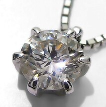 【格安】 Dカラー ダイヤモンド ネックレス 0.30ct pt900 最高級品質 限定出品 18金変更可能 2121_画像1