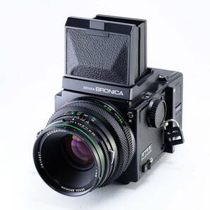 【C05D】【ジャンク】ZENZA BRONICA ゼンザブロニカ ETR S + ZENZANON EII 75mm F2.8 中判 MF フィルムカメラの画像2