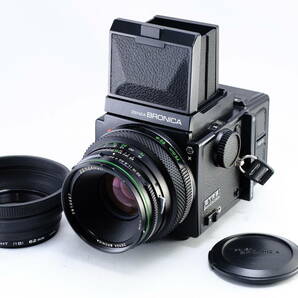 【C05D】【ジャンク】ZENZA BRONICA ゼンザブロニカ ETR S + ZENZANON EII 75mm F2.8 中判 MF フィルムカメラの画像1