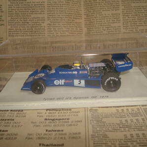 ★☆ティレル 007 フォード 1976年 スペインGP J.シェクター スパーク 1/43 Tyrrell 007 Ford J.Scheckter☆★の画像9
