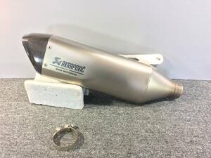 管理番号02935　【美品】　AKRAPOVIC　アクラポビッチ　スリップオン　マフラー　S1000RR　19-　K67　S1000R　21-