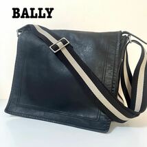  BALLY バリー　ショルダーバッグ　メッセンジャーバッグ　トレインスポッティング　フラップショルダー　レザーバッグ　高級感_画像5