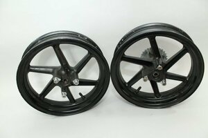 NSF100　前後ホイールセット　6本スポーク　NSR50　NSR80