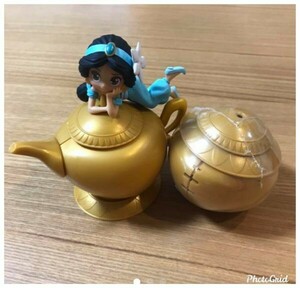 【未開封】ディズニー プリンセス Disney ガチャガチャ ドール ジャスミン フィギュア 完売品 バンダイ BANDAI レア アラジン 魔法のランプ