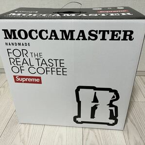 未使用品 コーヒー モカマスター シュプリーム supreme 赤 Moccamaster KBGV Select Coffee Maker Redの画像2