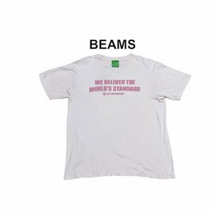 BEAMS ビームス　Tシャツ　半袖　ピンク　夏　レディース　ITNS-41