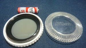 中古品！Nikon純正フィルター.Polar,52ｍｍ,ケース入り