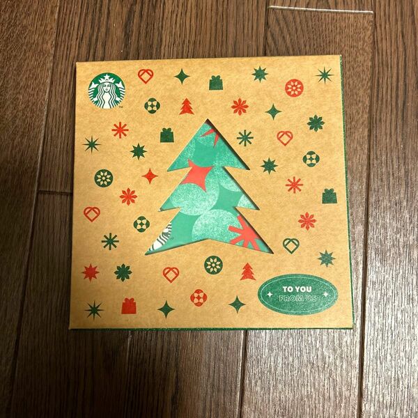 スターバックス　クリスマス限定　プレート