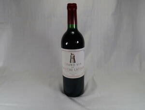 シャトーラツール1991　容量750ml 12.5％ 　ポイヤック　CHATEAU　LATOUR　1991 75cl 12.5% 　PAUILLAC