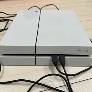 PS4本体 CUH-1100A プレステ4 PlayStation4 ホワイト プレイステーション 簡易動作確認済みの画像5
