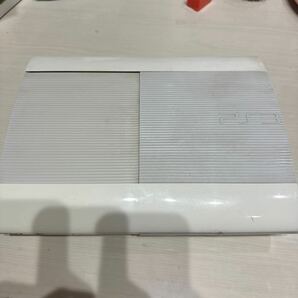 PS3 SONY ホワイト CECH-4000B ゲーム機 本体 プレイステーション プレステ3 状態悪め ジャンク品の画像1
