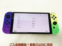 【1円】任天堂 有機ELモデル Nintendo Switch 本体 セット スプラトゥーン3エディション スイッチ 初期化/動作確認済 K03-626yk/F3_画像3