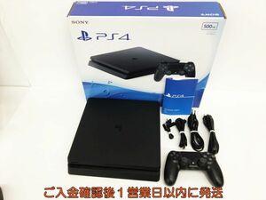 【1円】PS4 本体 セット 500GB ブラック SONY PlayStation4 CUH-2000A 初期化/動作確認済 プレステ4 L05-400os/G4