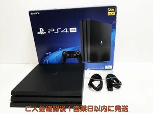 【1円】PS4 Pro 本体 セット 1TB ブラック SONY PlayStation4 CUH-7100B 初期化/動作確認済 プレステ4プロ K04-050yk/G4