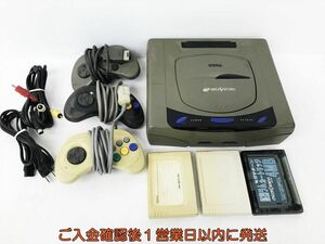 【1円】SEGA セガサターン 本体 セット セガ HST-3210 未検品ジャンク レトロゲーム機 DC06-304jy/G4