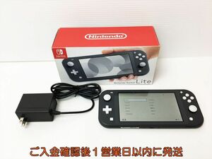 【1円】任天堂 Nintendo Switch Lite 本体 セット グレー ニンテンドースイッチライト 動作確認済 H04-311rm/F3