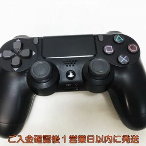 【1円】PS4 純正 ワイヤレスコントローラー DUALSHOCK4 ブラック 未検品ジャンク SONY PlayStation4 H06-077yk/F3の画像1