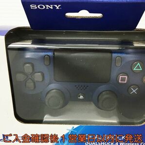 【1円】PS4 純正 ワイヤレスコントローラー DUALSHOCK4 ミッドナイトブルー 未検品ジャンク SONY Playstation4 J01-619rm/F3の画像2